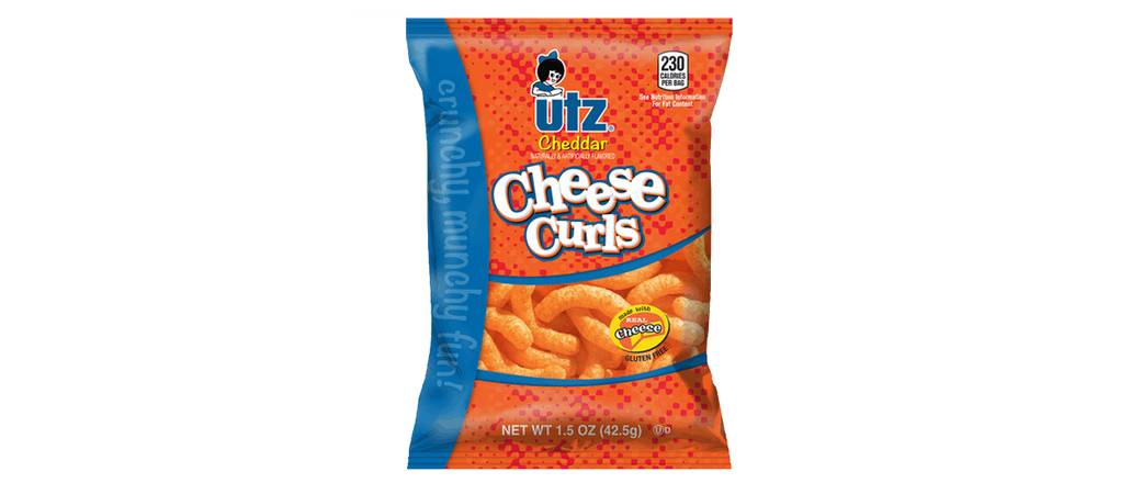 Order Utz Cheese Curls food online from Potbelly Sandwich Shop store, Jersey City on bringmethat.com