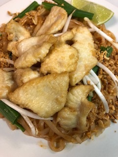 Order Chicken Pad Thai food online from Lotus Garden Restaurant store, San Diego on bringmethat.com