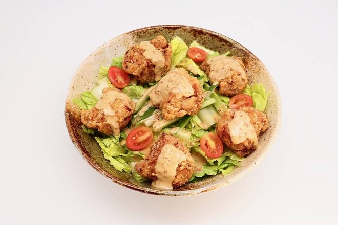 Order Karaage Salad food online from Kizuki Ramen & Izakaya store, Seattle on bringmethat.com