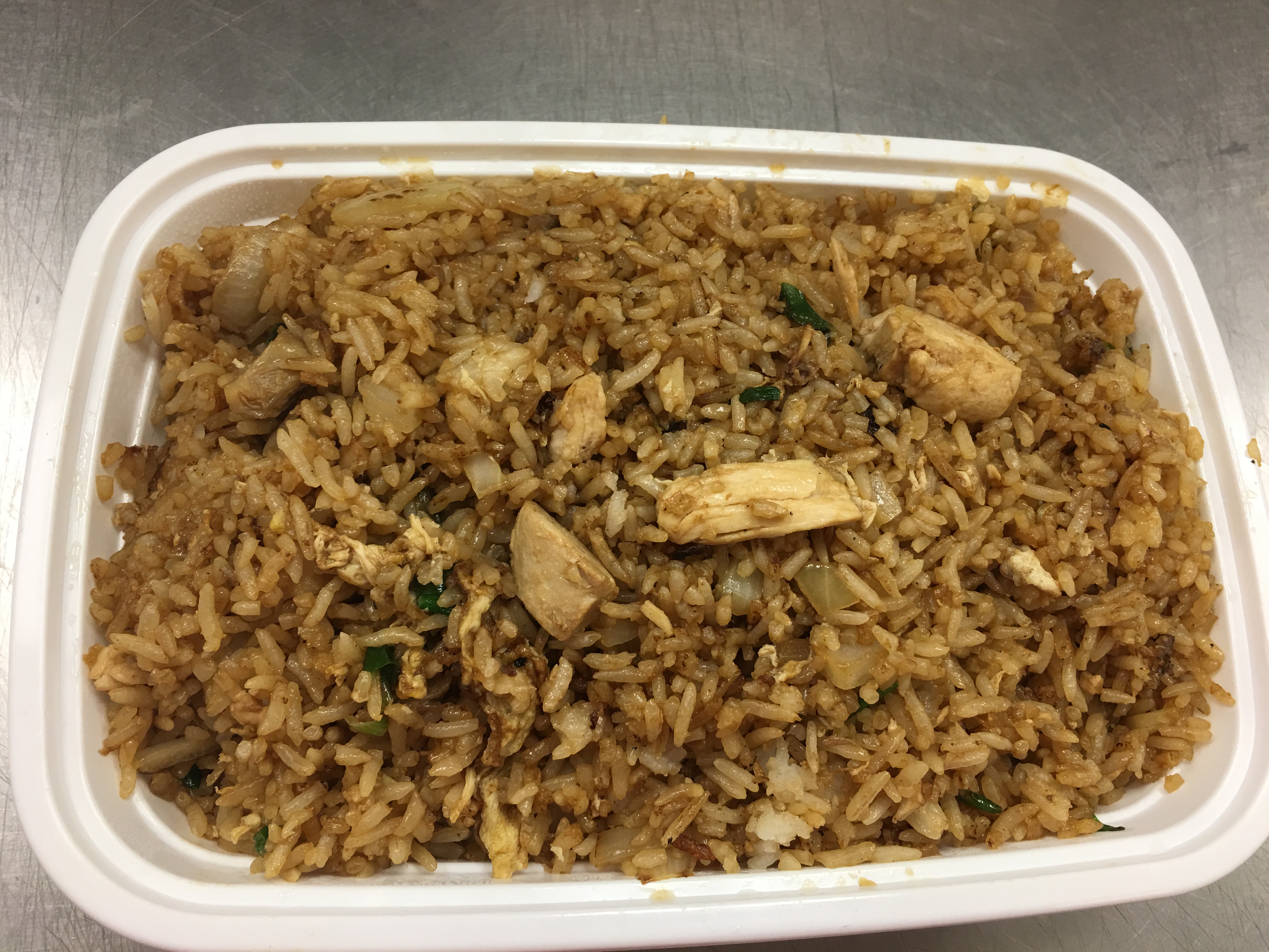 Order 208. Chicken Fried Rice  ( Large ) food online from China China store, Joliet on bringmethat.com