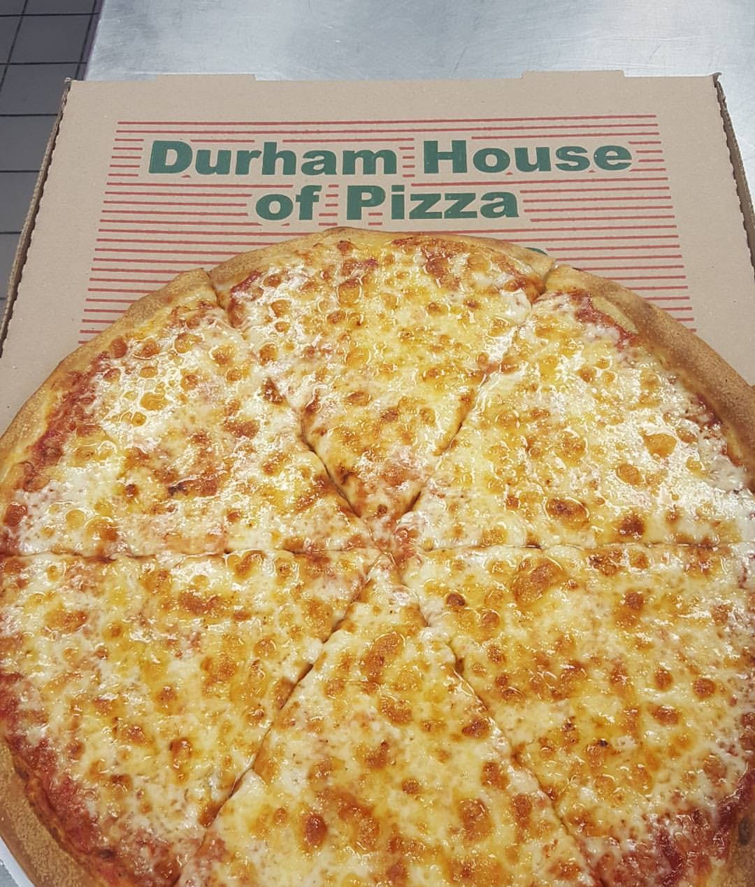 Order Cheese Pizza - Small 10" food online from Durham House Of Pizza store, Durham on bringmethat.com