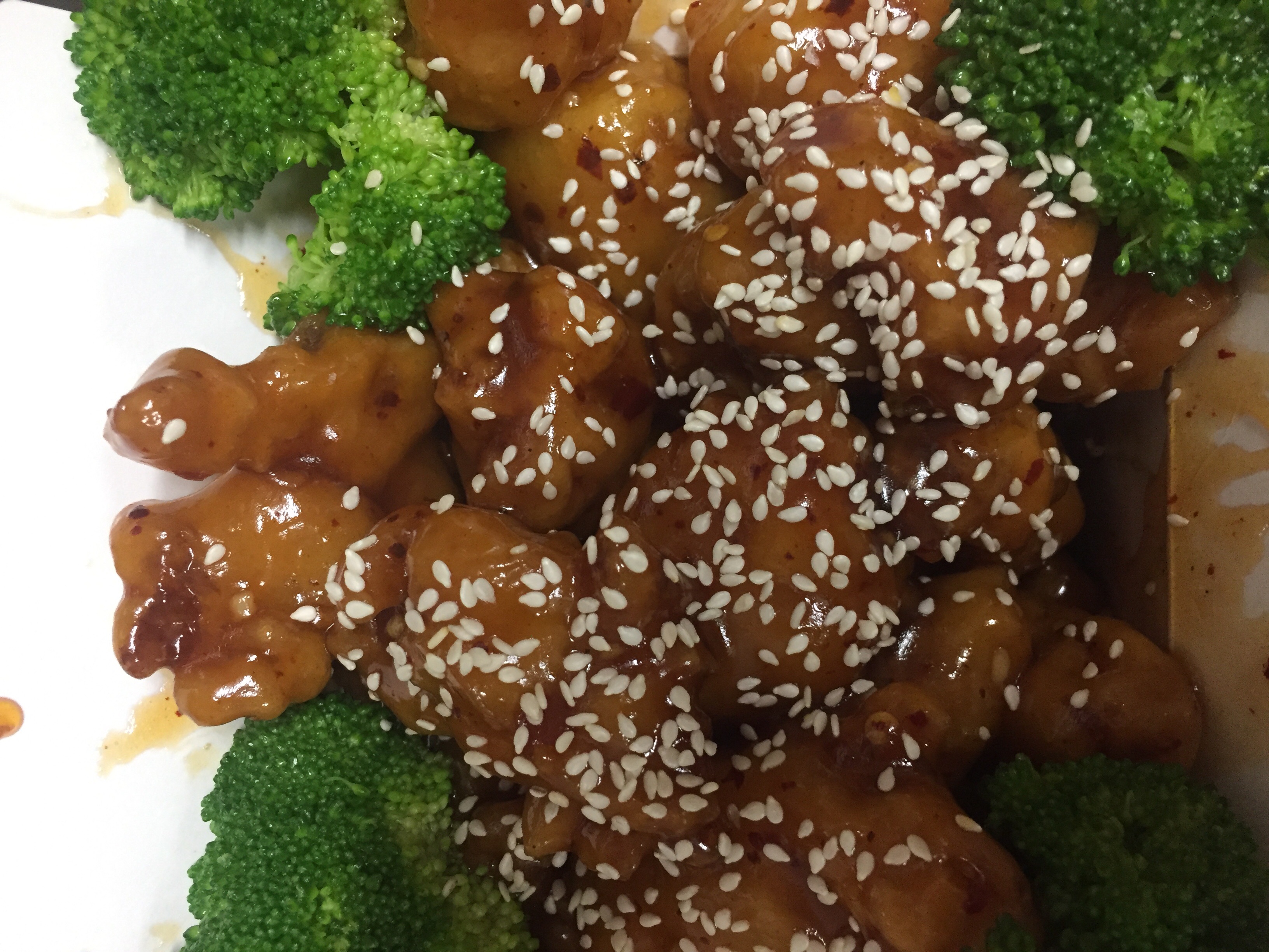 Order 54. Sesame Chicken Chef Specialty food online from See Thru Chinese Kitchen store, Chicago on bringmethat.com