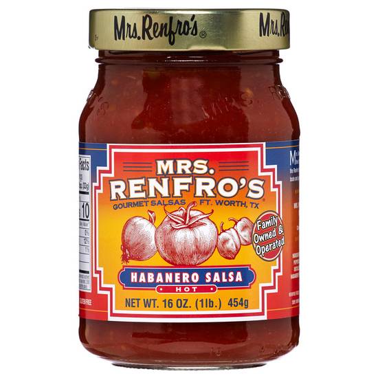 Order Mrs. Renfro's Habanero Salsa 16oz food online from Everyday Needs by Gopuff store, Simi Valley on bringmethat.com