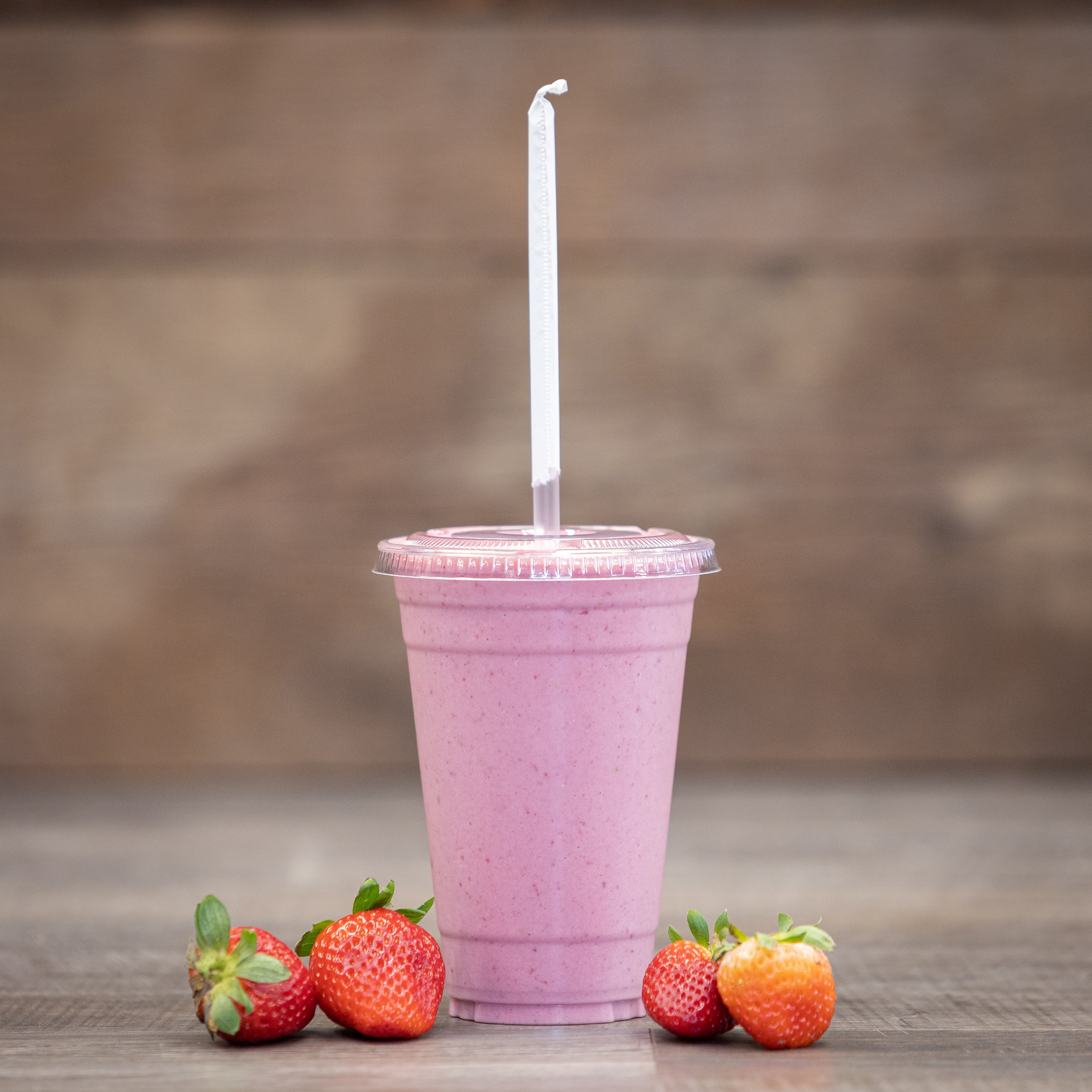 Order Strawberry Cheesecake Smoothie food online from Empire Nutrition store, Montclair on bringmethat.com