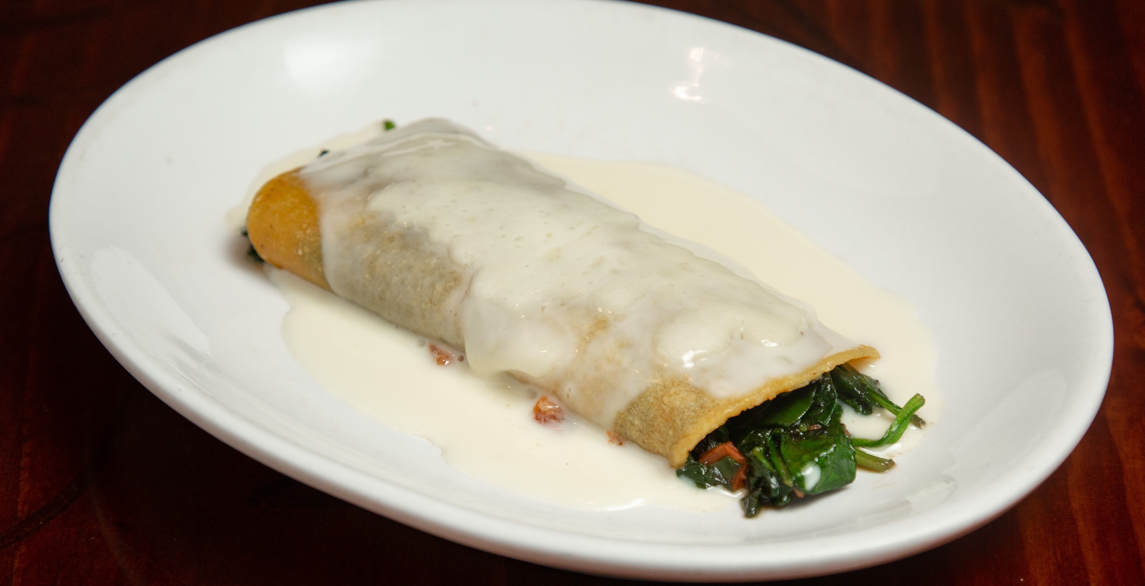 Order Spinach Enchilada food online from Tito Mexican Restaurant store, Spring Hill on bringmethat.com