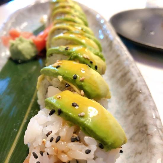 Order Green Dragon Roll- food online from The Eastern Peak store, Nashville on bringmethat.com
