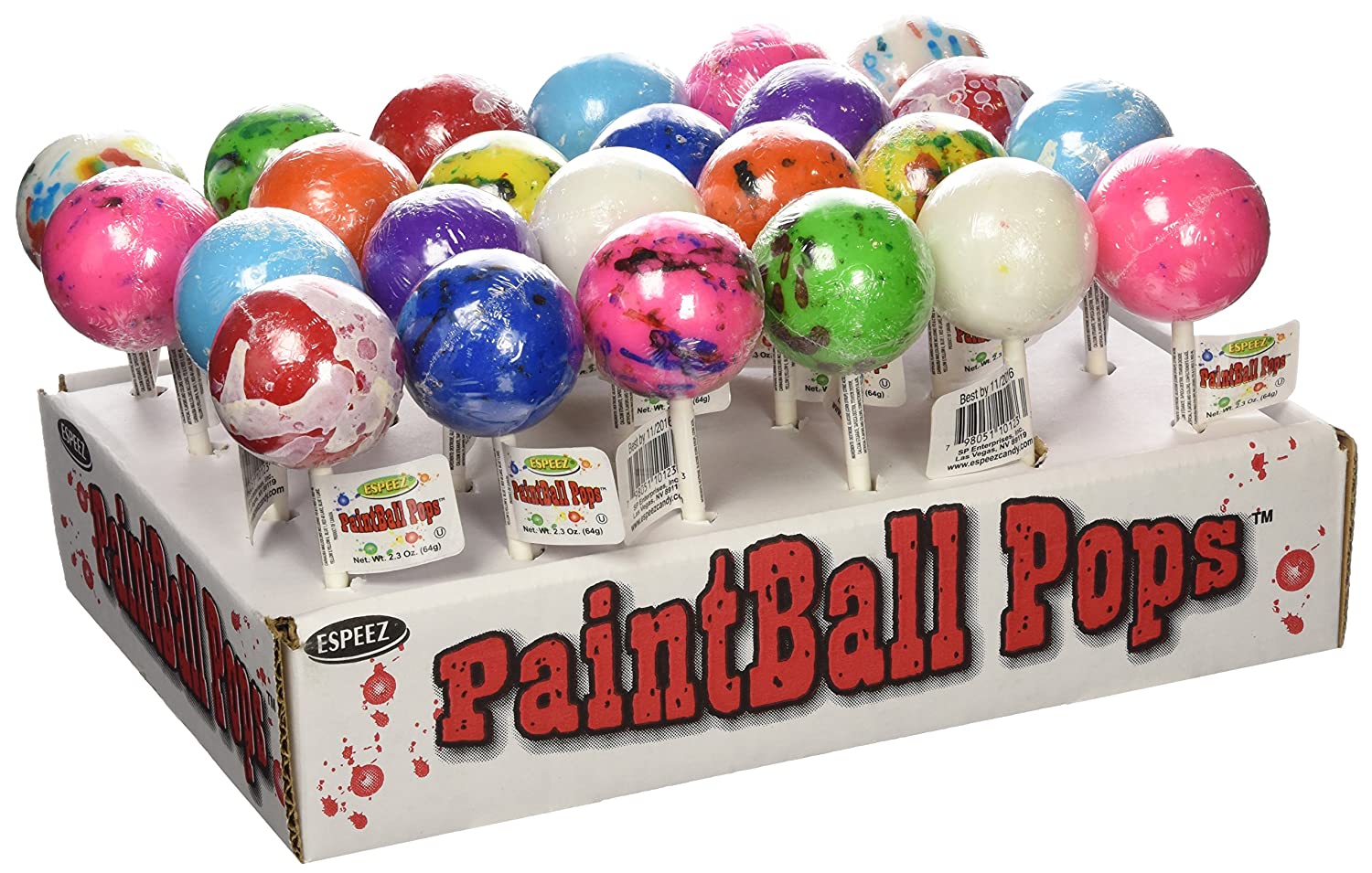 Order Large Paintball LolliiPop by Espeez food online from Chocolate Boutique store, Pittsburgh on bringmethat.com