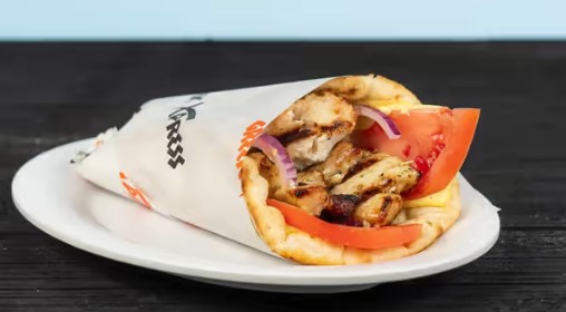 Order Grilled Chicken Pita food online from Greek Xpress store, East Rockaway on bringmethat.com