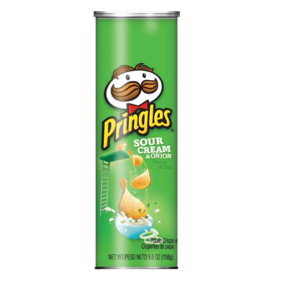 Order Pringles Sour Cream & Onion 5.57oz food online from Casey's General Store store, Omaha on bringmethat.com
