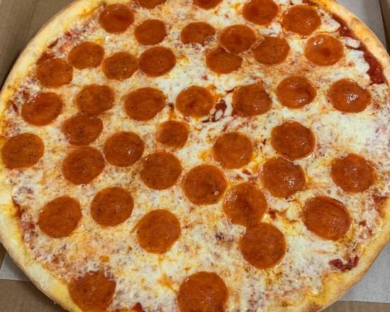 Order  Pepperoni Pizza  food online from Divano's Pizzeria store, Town of Garner on bringmethat.com