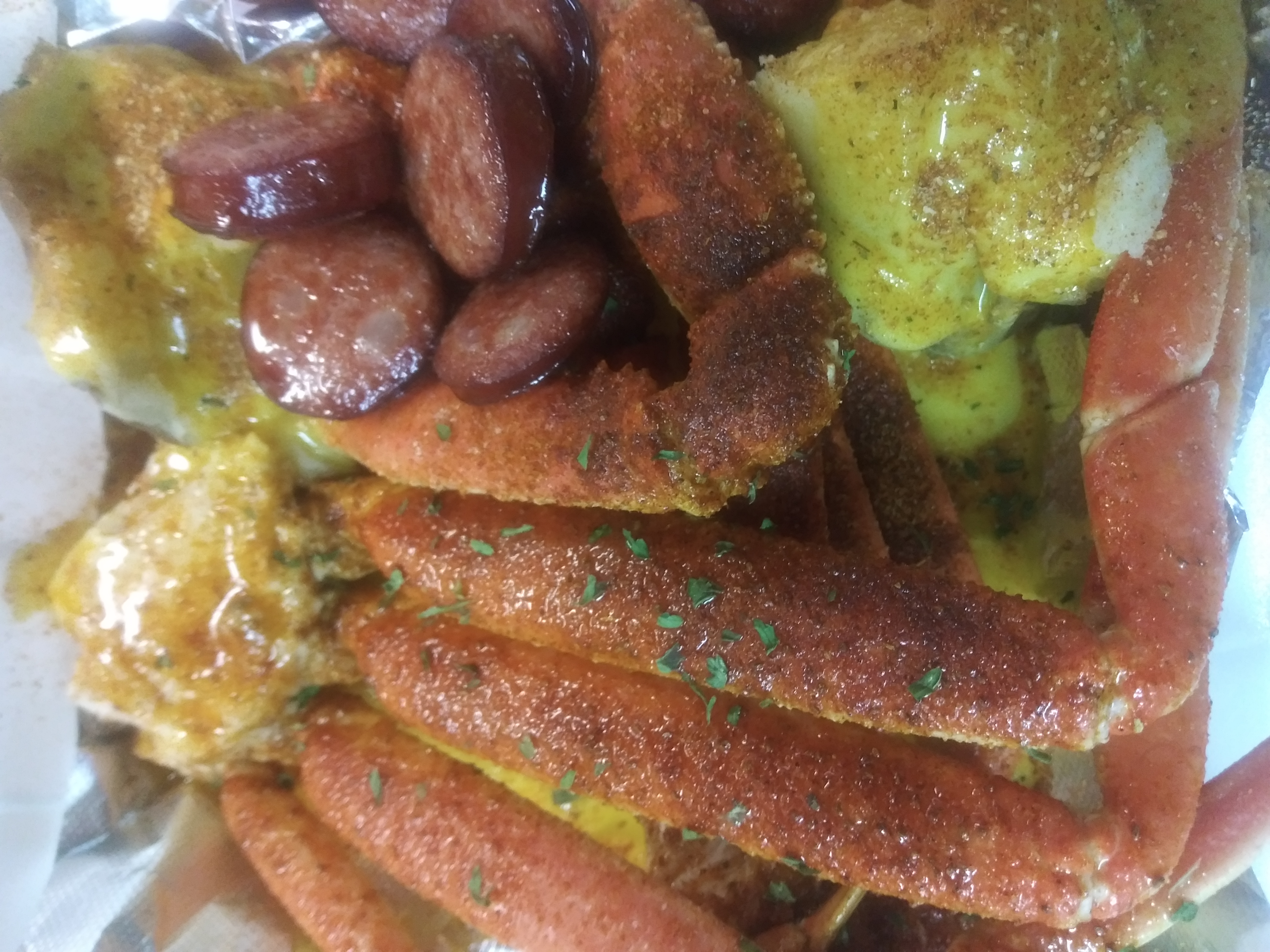 Order 1/2  Snow Crab Boil food online from Cosmic Chef store, Riverdale on bringmethat.com