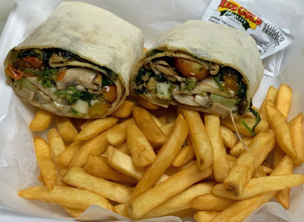 Order Vegetable Wrap - Wraps food online from Pirone Restaurant & Catering store, Hainesport on bringmethat.com