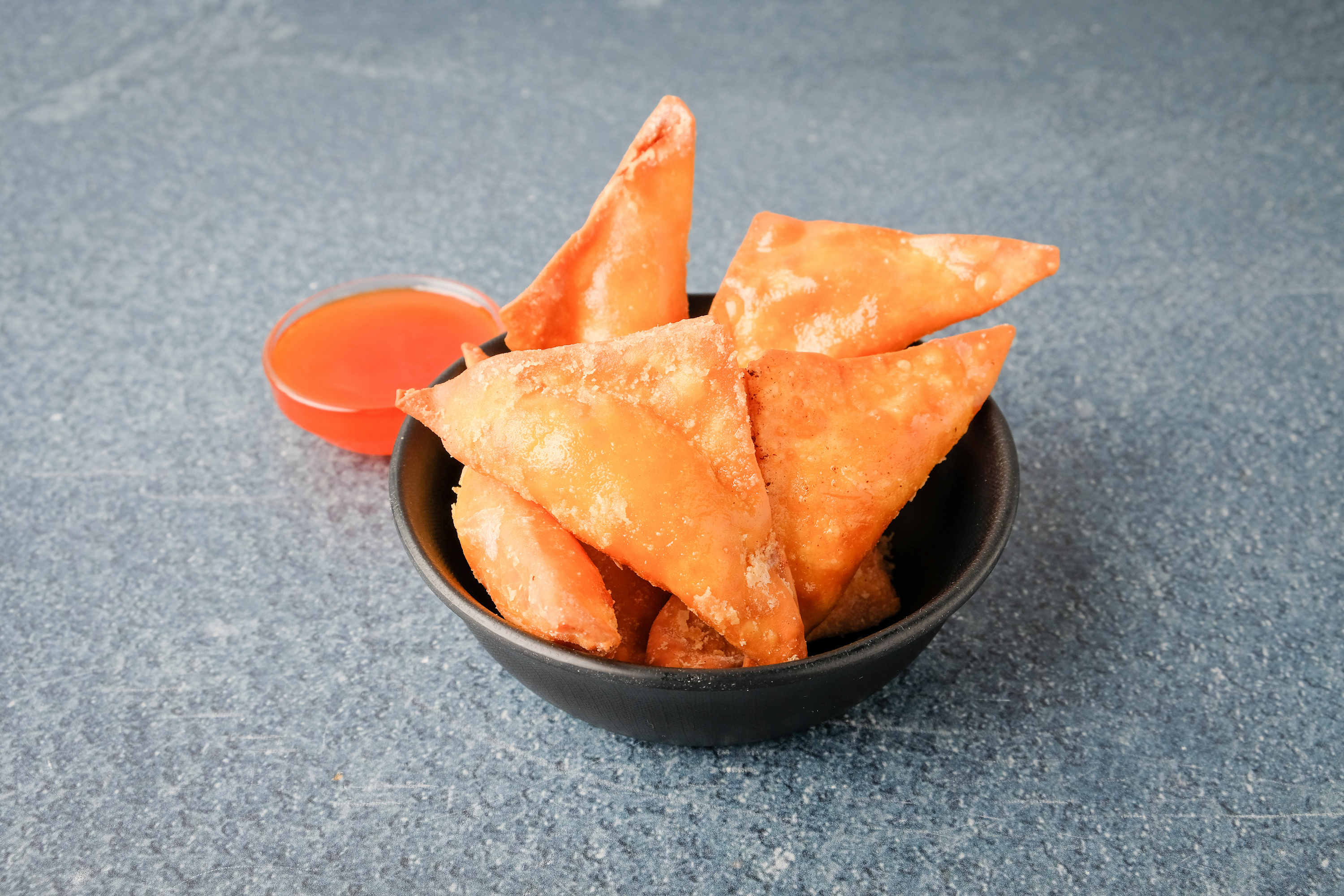 Order 22. Eight Piece Crab Rangoon food online from Helen Huang's Mandarin House store, Hollywood on bringmethat.com