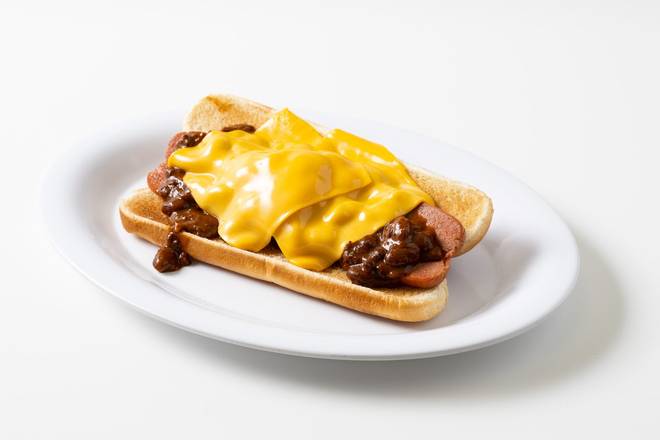 Order CHILI CHEESE DOG food online from Nation Giant Hamburgers store, Alameda on bringmethat.com