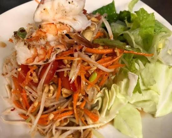 Order Som Tum Thai Salad food online from Bangkok Street Food store, Bakersfield on bringmethat.com