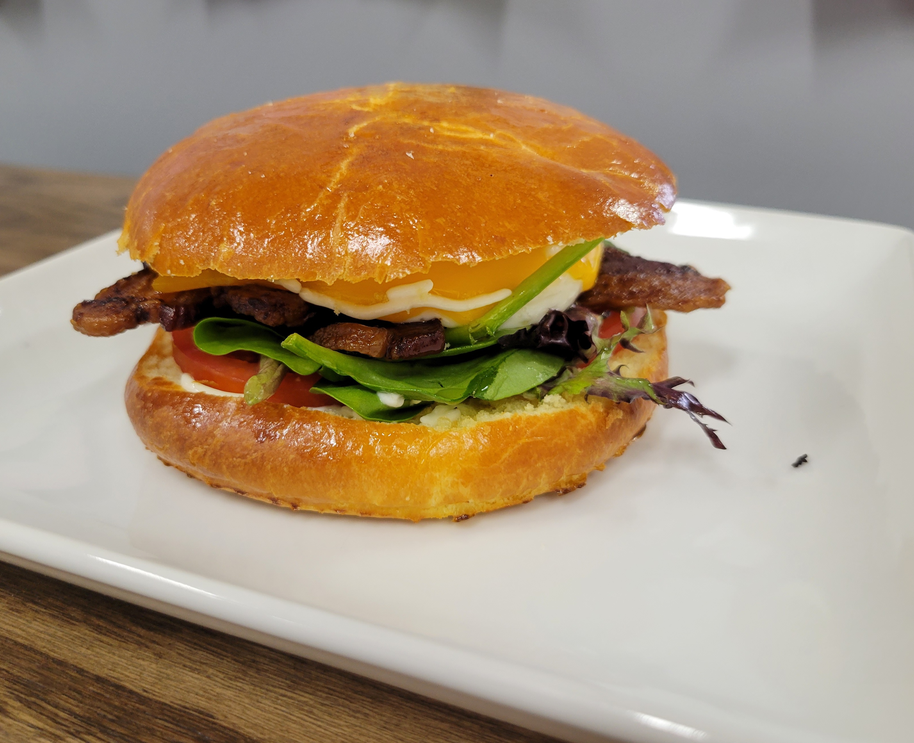 Order Sunrise Sandwich with Bacon  food online from Ooh La La Bakery Llc store, Silver Spring on bringmethat.com
