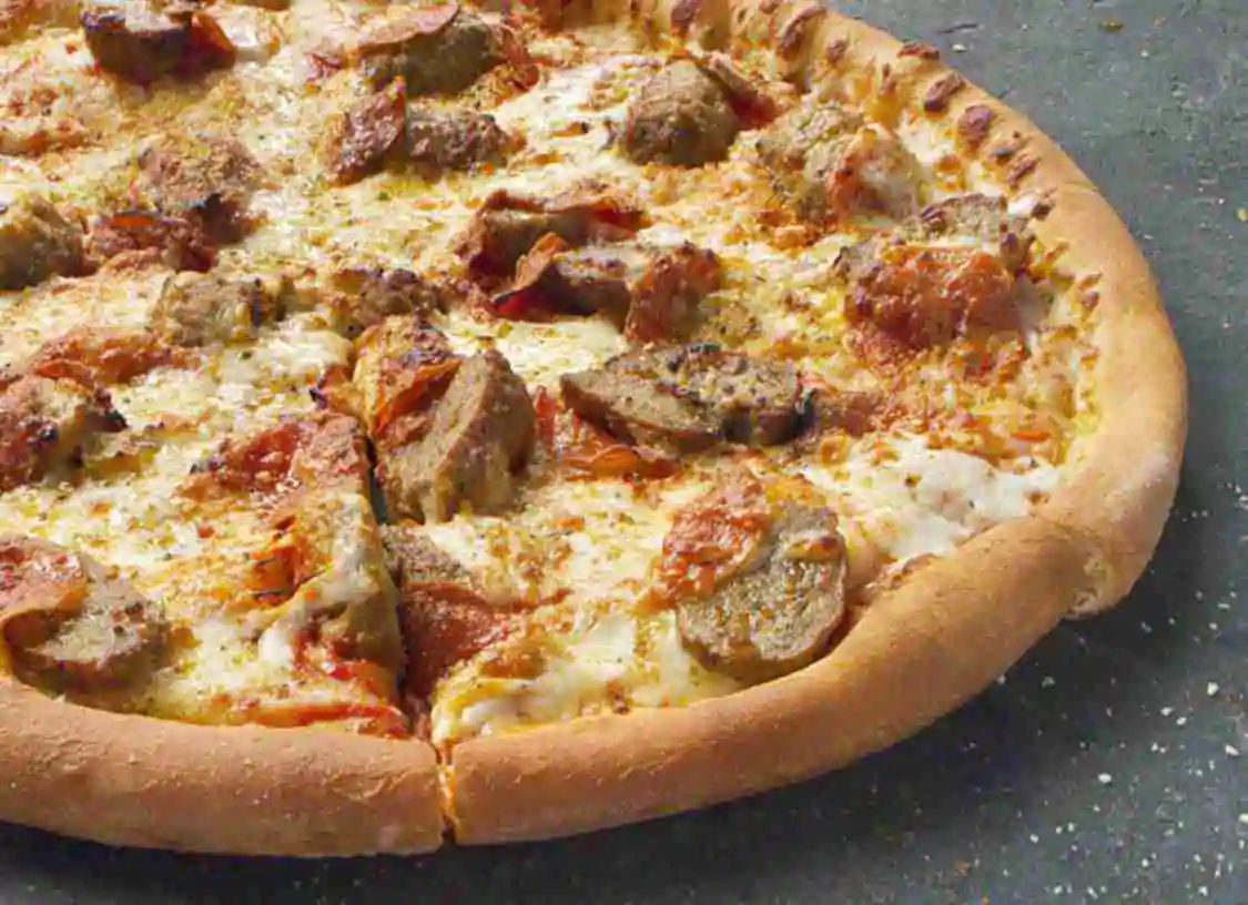 Order MEATBALL PEPPERONI PIZZA food online from Papa Johns store, Mount Sinai on bringmethat.com