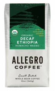 Order Organic Decaf Ethiopia Homacho Waeno food online from Allegro Coffee Company store, Oklahoma City on bringmethat.com