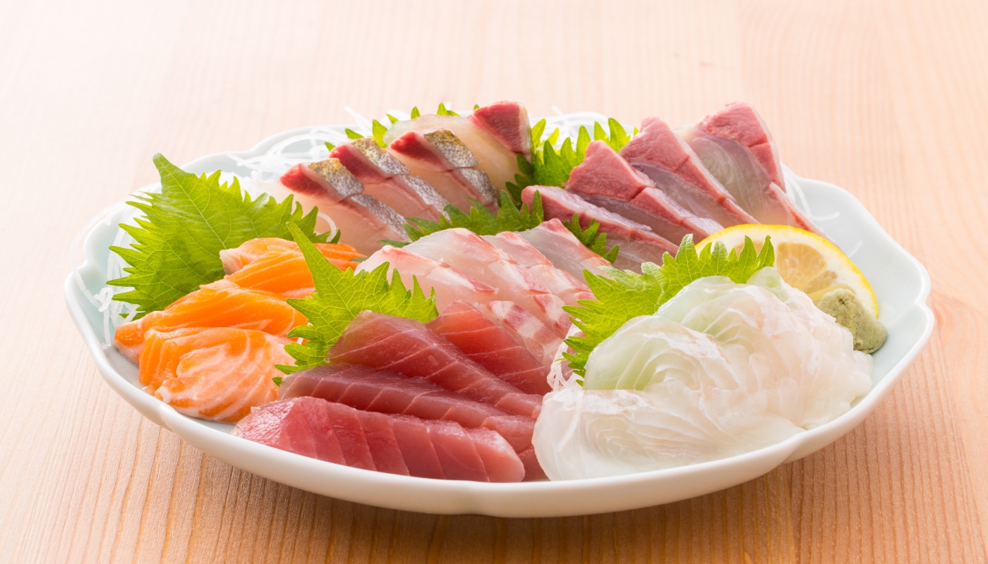 Order Sashimi Combo Large food online from Miyabi Sushi store, Gardena on bringmethat.com