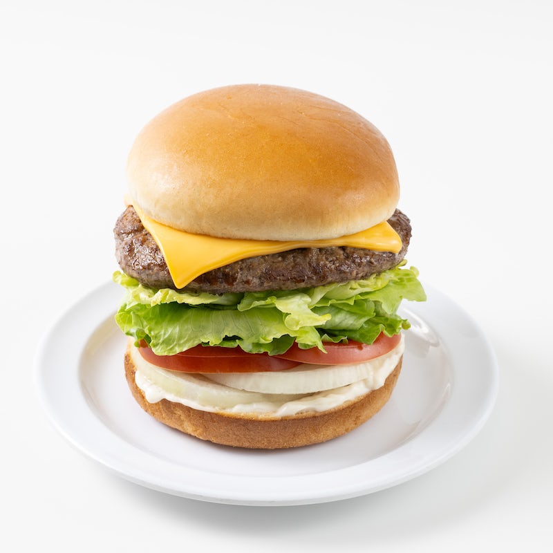 Order CHEESEBURGER food online from Nation's Giant Hamburgers store, San Leandro on bringmethat.com