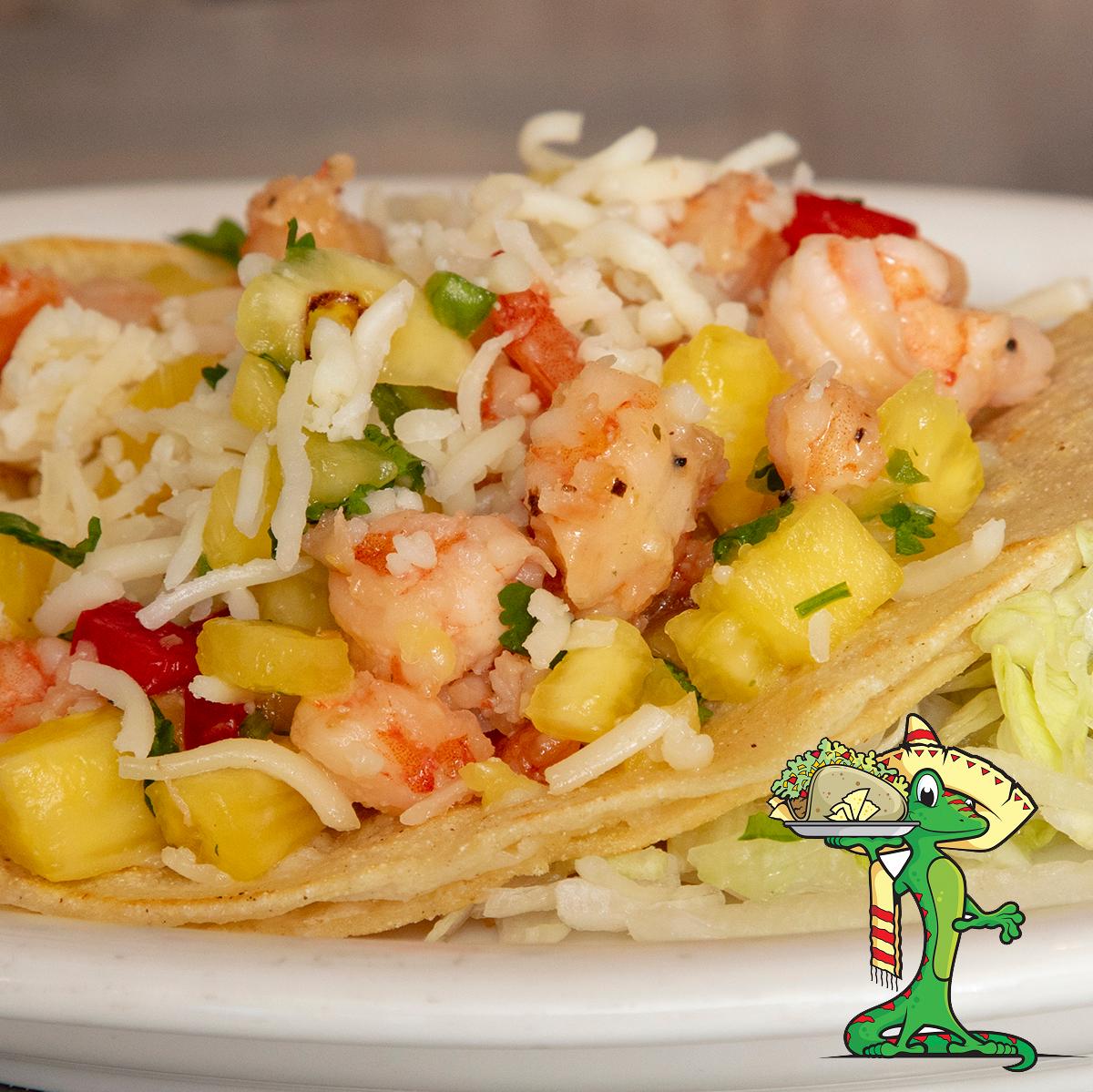 Order Shrimp Taco food online from Gecko Grill store, Gilbert on bringmethat.com