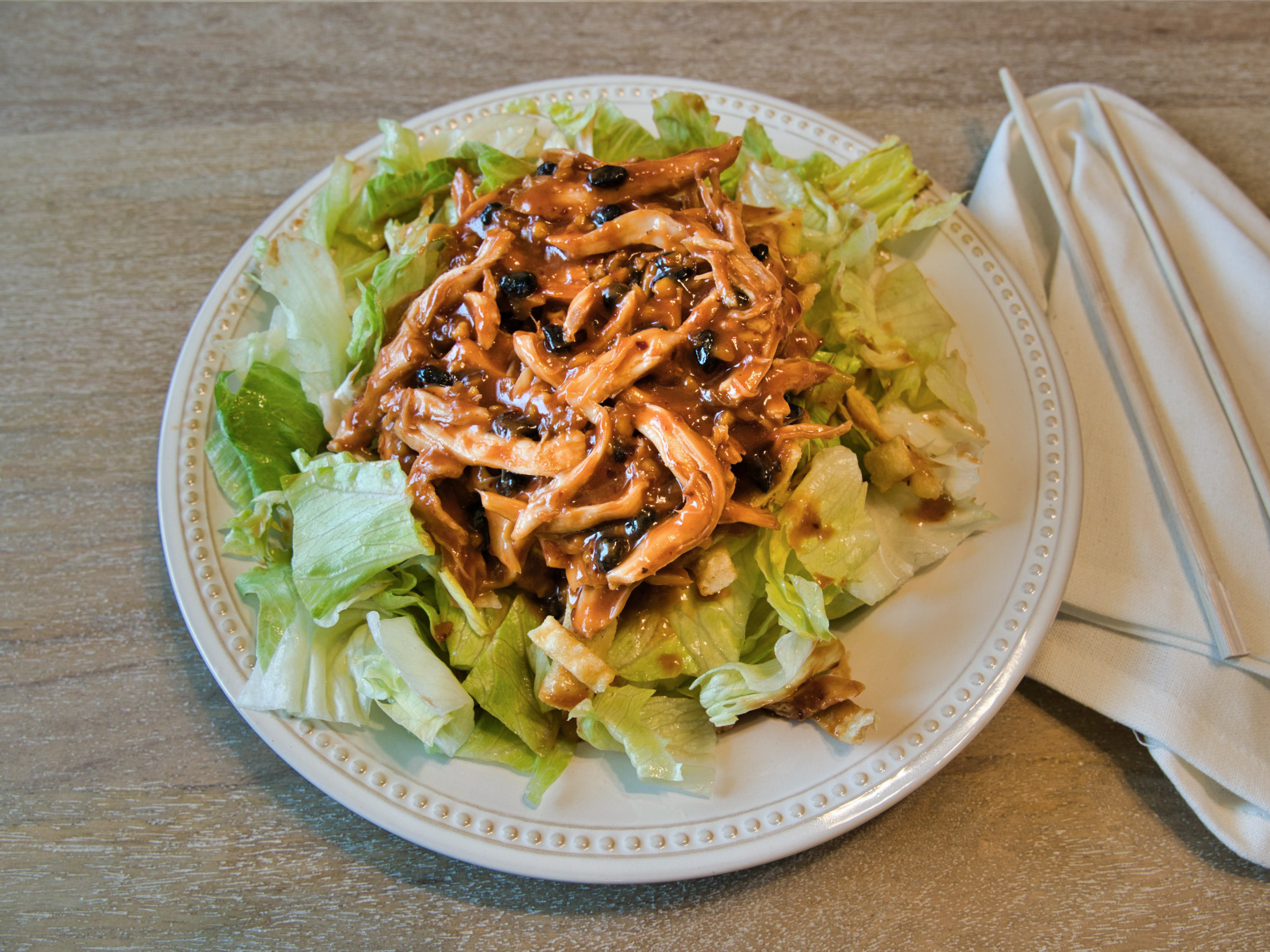 Order Chicken Salad food online from Helen's Gourmet Chinese Food store, Fresno on bringmethat.com