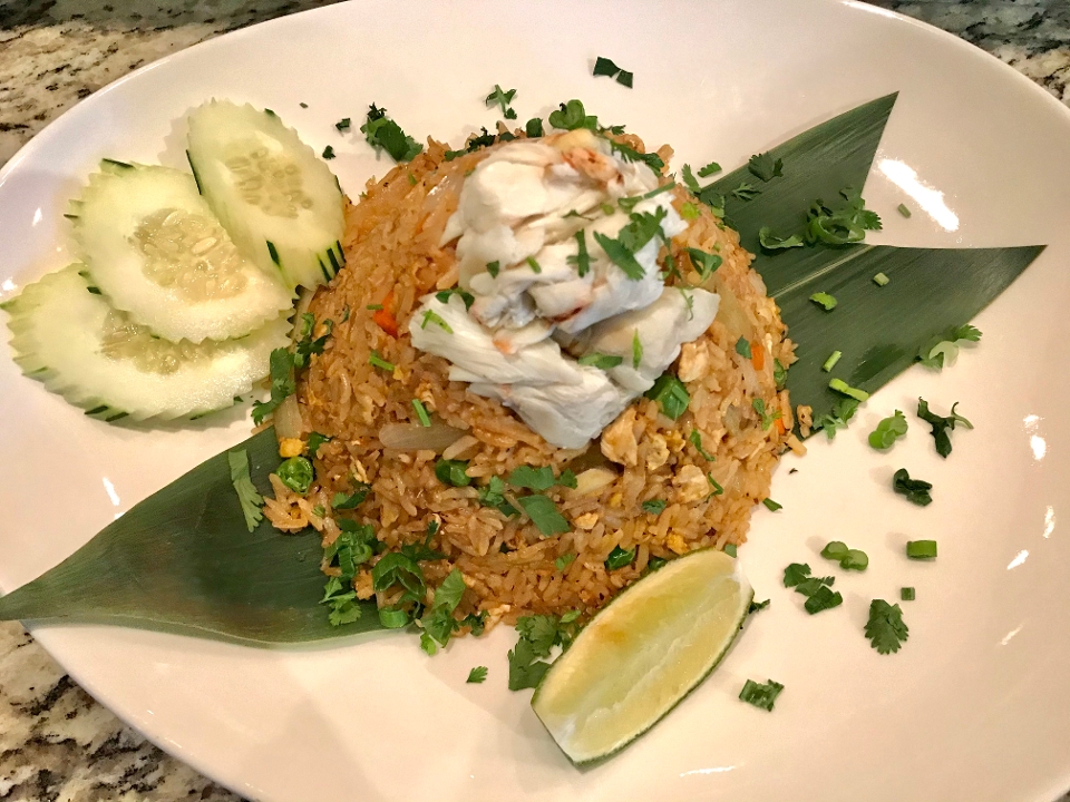 Order Crab Fried Rice food online from 26 Thai Sushi & Bar At Brookhaven. store, Brookhaven on bringmethat.com