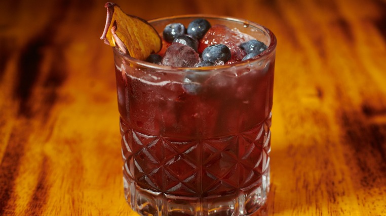 Order Mezcal Blueberry Mash food online from Guapo store, Yonkers on bringmethat.com