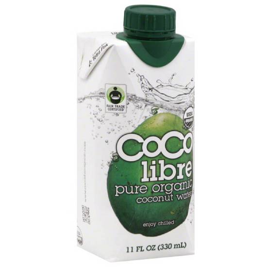 Order Coco Libre Pure Organic Coconut Water food online from Deerings Market store, Traverse City on bringmethat.com