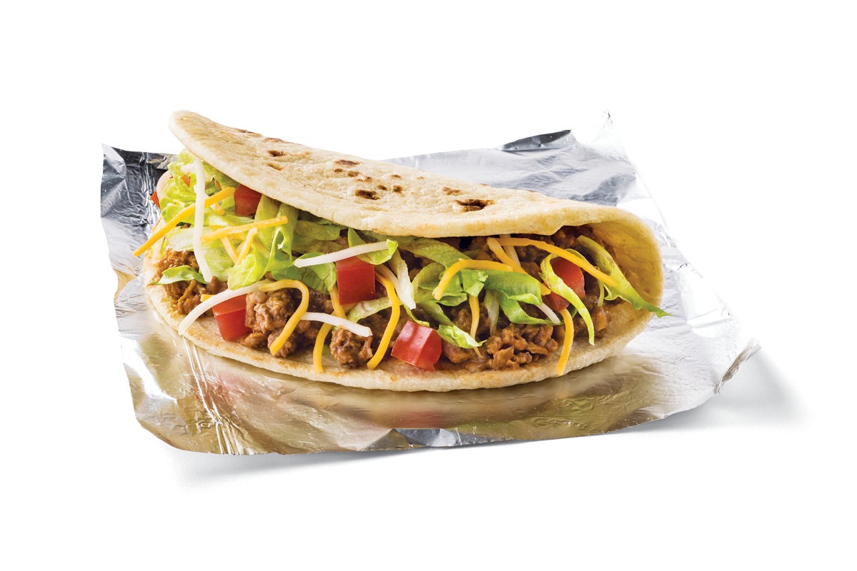 Order Ground Beef Taco - Soft Shell food online from Taco Cabana store, Addison on bringmethat.com