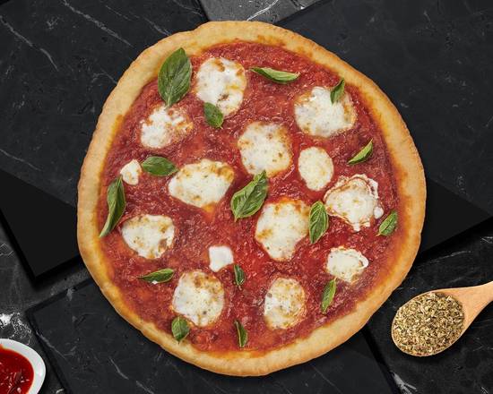 Order 12" Margherita Pizza food online from Dat Pizza Dough store, Nashville on bringmethat.com