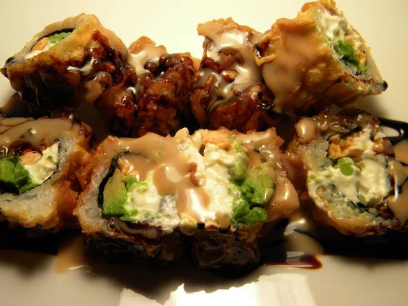 Order White Tiger Roll (Ten Pieces) food online from Joa Sushi store, Southgate on bringmethat.com