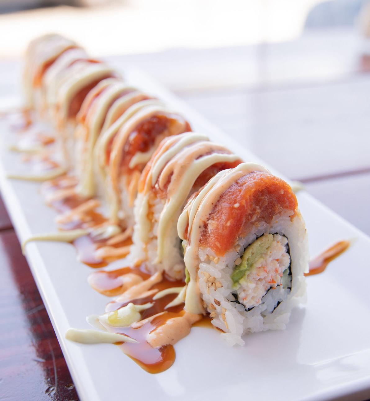 Order California Dreamin’ Roll food online from Meshuga 4 Sushi - W. Pico Blvd. store, Los Angeles on bringmethat.com