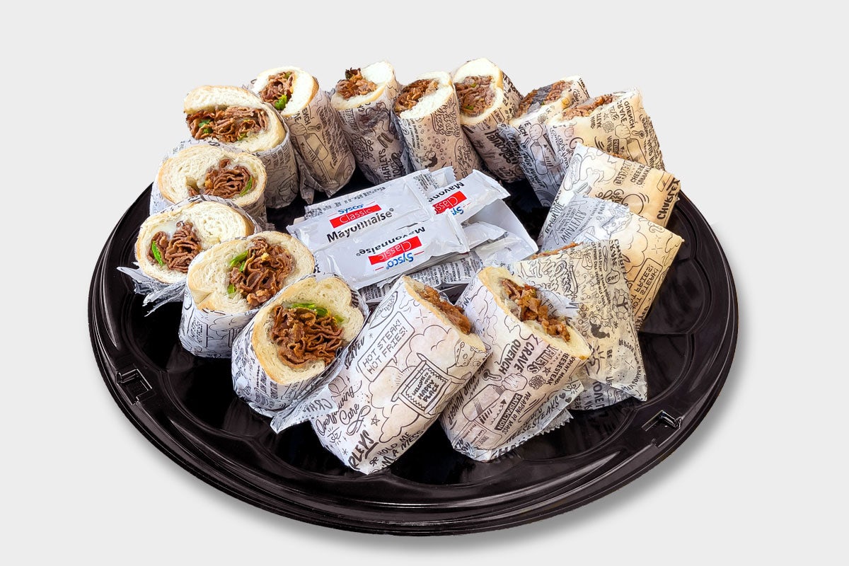 Order PHILLY TRAYS food online from Charleys Cheesesteaks store, Columbus on bringmethat.com
