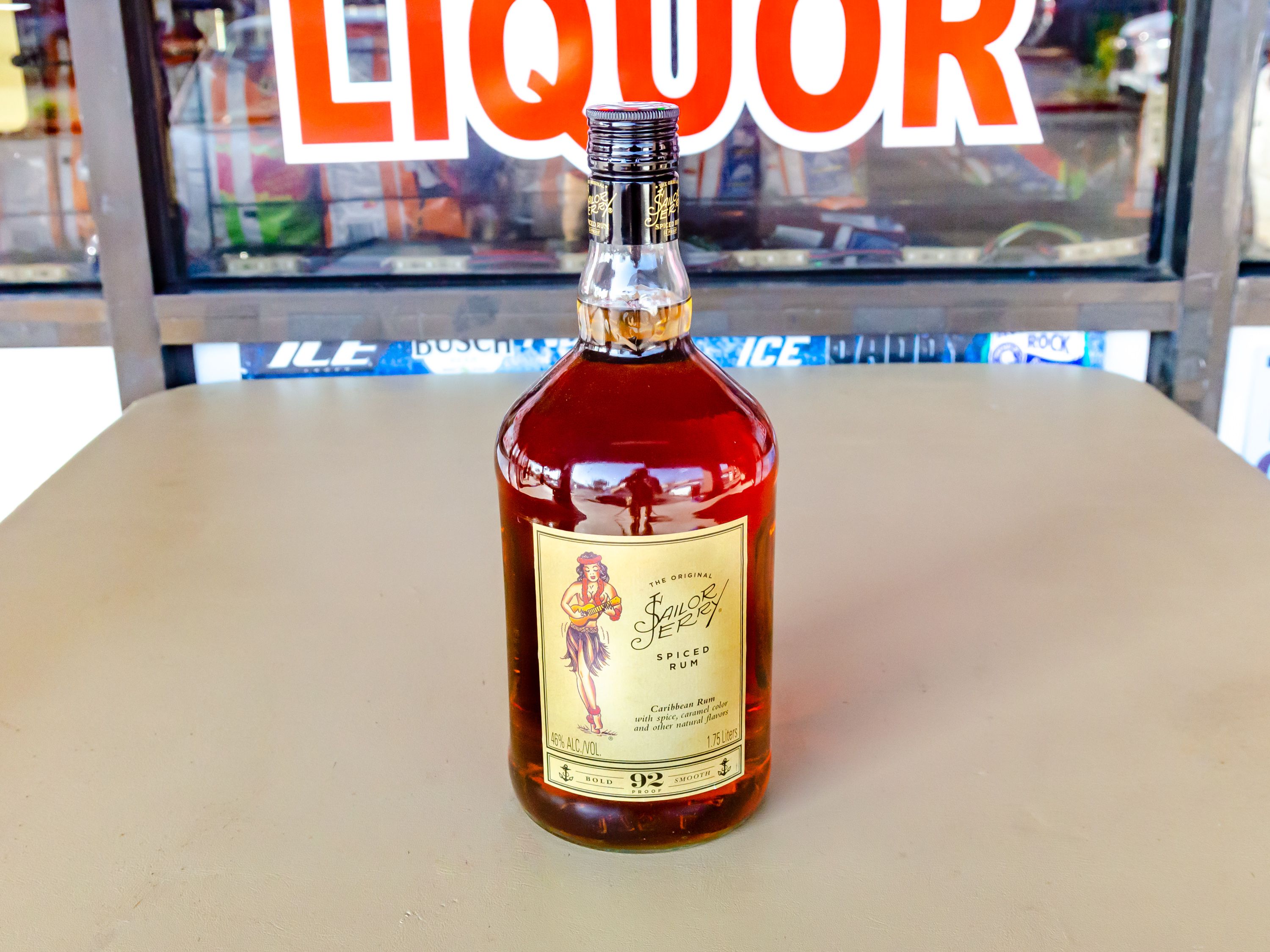 Order 750 ml Sailor Jerry Spiced Rum food online from Milano Liquor store, Oceanside on bringmethat.com