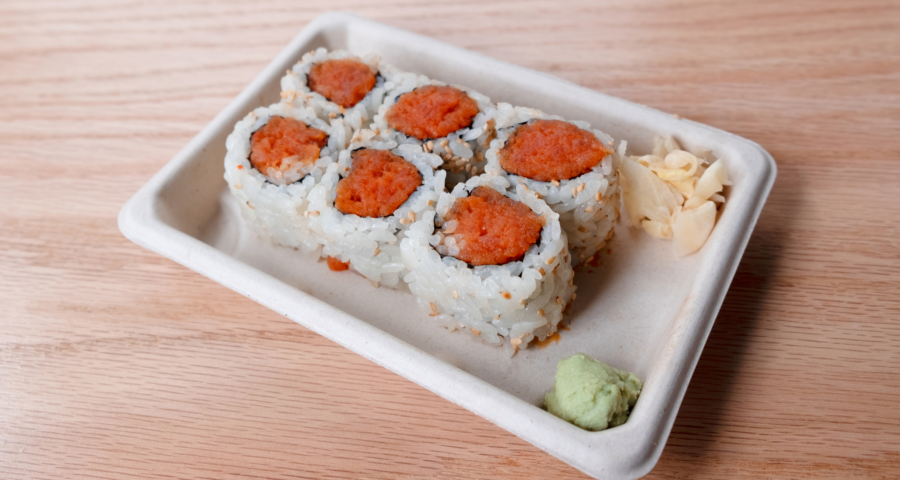 Order Spicy Tuna Roll food online from Silver Rice store, Brooklyn on bringmethat.com