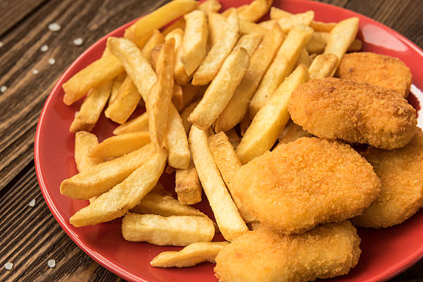 Order 6 Piece Chicken Nuggets food online from Jj Fish & Chicken store, Forest Park on bringmethat.com