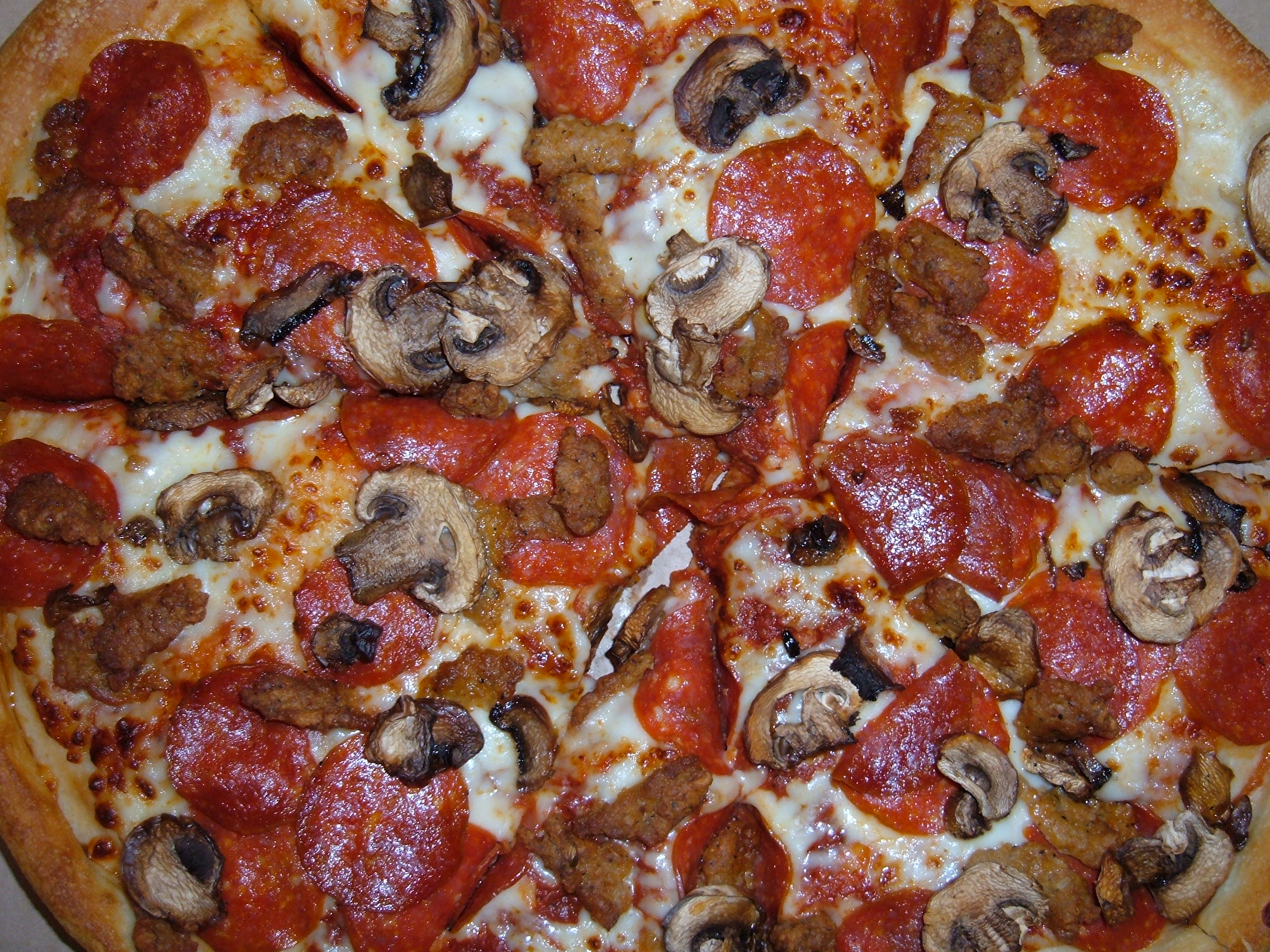Order 12" Combo Pizza food online from Danny Mac Pizza store, Louisville on bringmethat.com