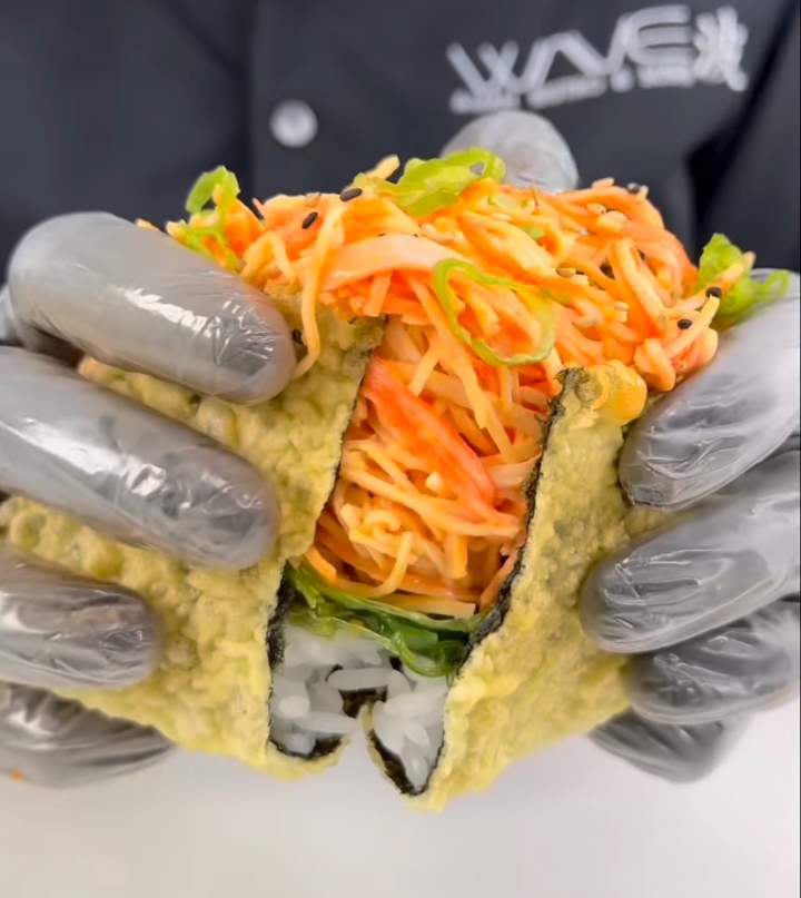 Order Spicy Krab Taco food online from Wave Asian Bistro & Sushi store, Mount Dora on bringmethat.com