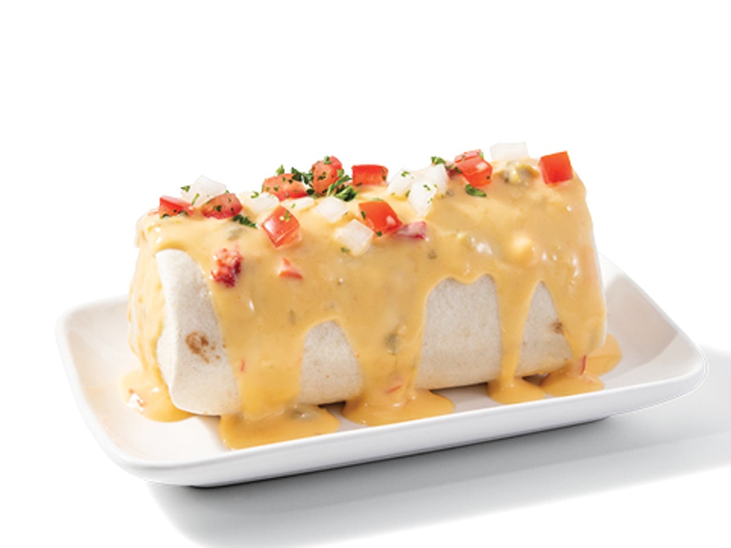 Order Smothered Burrito food online from Taco Cabana store, Waxahachie on bringmethat.com