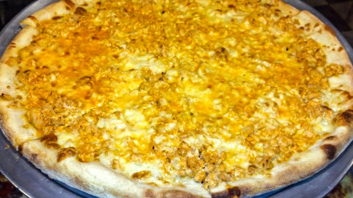 Order 12" Personal Buffalo Chicken Pizza food online from Venezia Pizza store, Morrisville on bringmethat.com