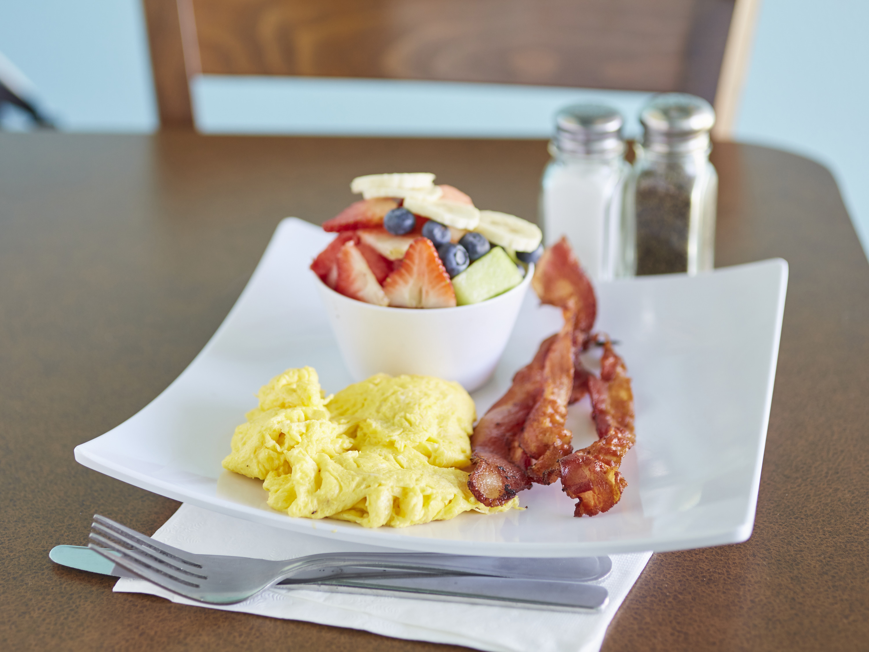 Order Bacon and Eggs food online from Pacific Cafe store, Oxnard on bringmethat.com
