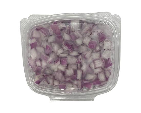 Order Onion Red Diced Cup (6 oz) food online from Albertsons store, Helena on bringmethat.com