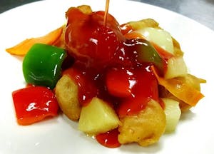 Order L- Sweet & Sour Combo food online from Royal Stix Restaurant store, Fayetteville on bringmethat.com