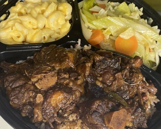 Order Oxtails food online from Island Tingz Caribbean Grill store, Humble, Houston on bringmethat.com