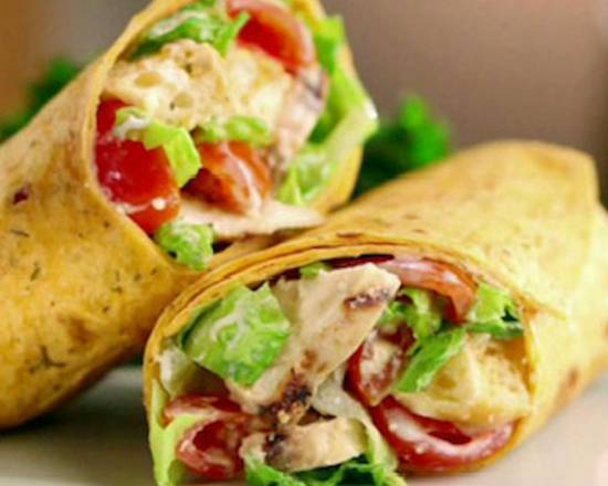 Order Grilled Chicken Club Wrap food online from Old Country Pizzeria store, East Weymouth on bringmethat.com