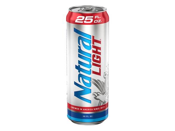 Order Natural Light - 24oz Can food online from Kirby Food & Liquor store, Champaign on bringmethat.com