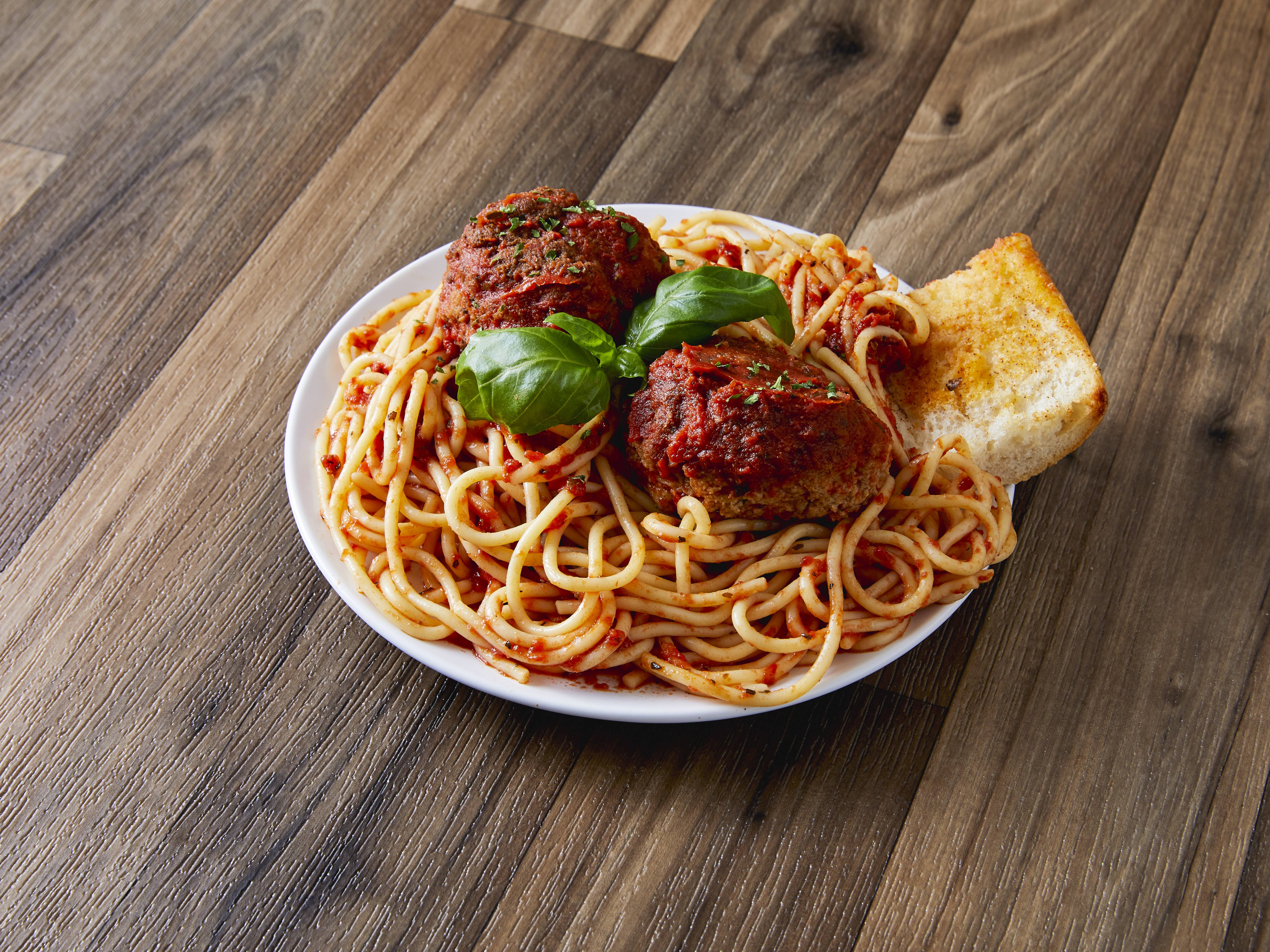 Order Spaghetti with Meatball food online from Gigio's Pizza store, Chicago on bringmethat.com