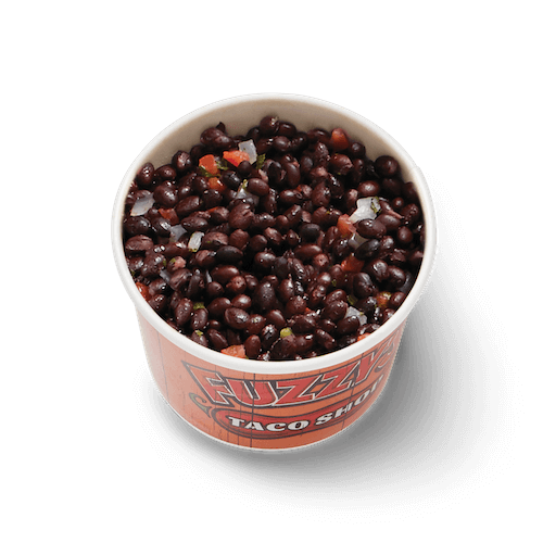 Order Black Beans food online from Fuzzy Taco Shop store, Waco on bringmethat.com