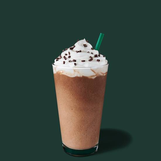 Order Peppermint Mocha Frappuccino® Blended Beverage food online from Starbucks store, Fayetteville on bringmethat.com